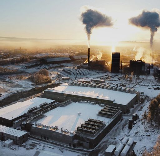 NKT Ground Site Production Snow Steam Sunset