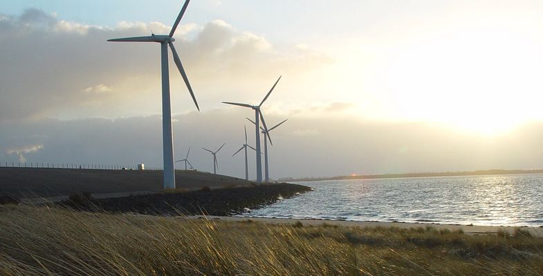 Getty Image onshore windmill