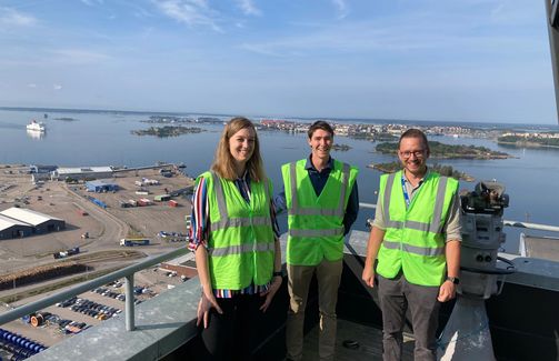 Image of Linnea and Richard from Karlskrona