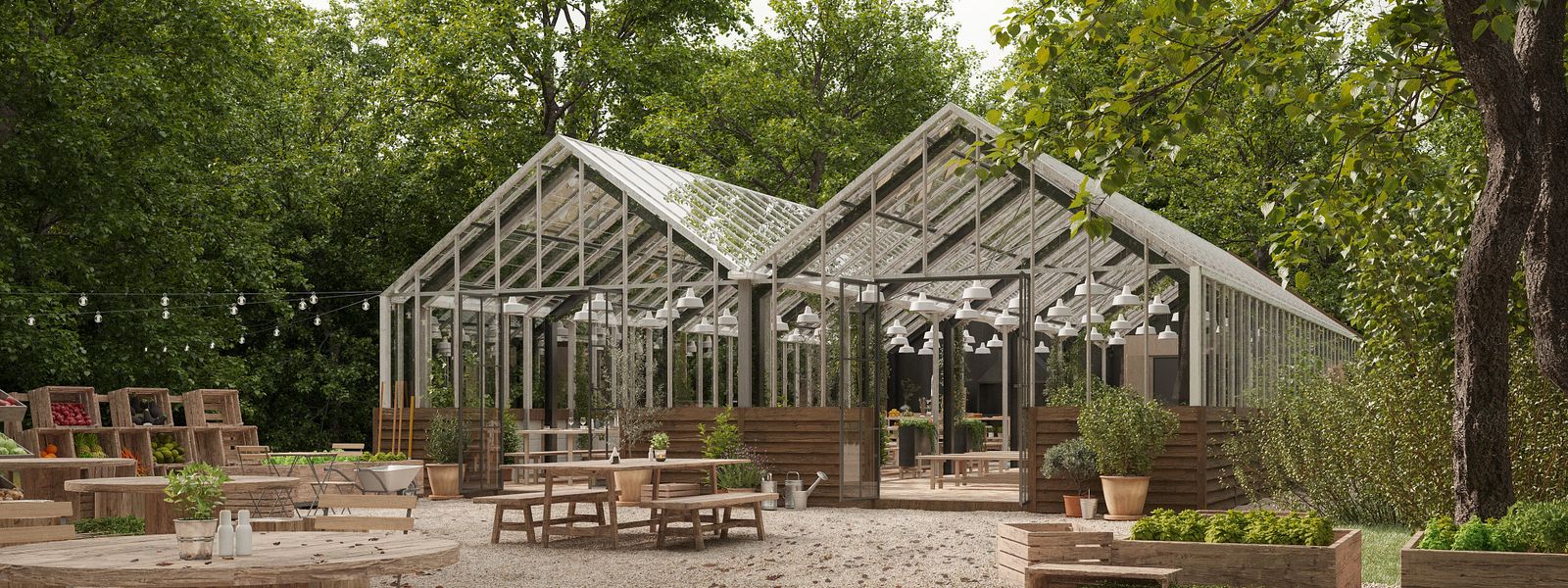 glasshouse in nature