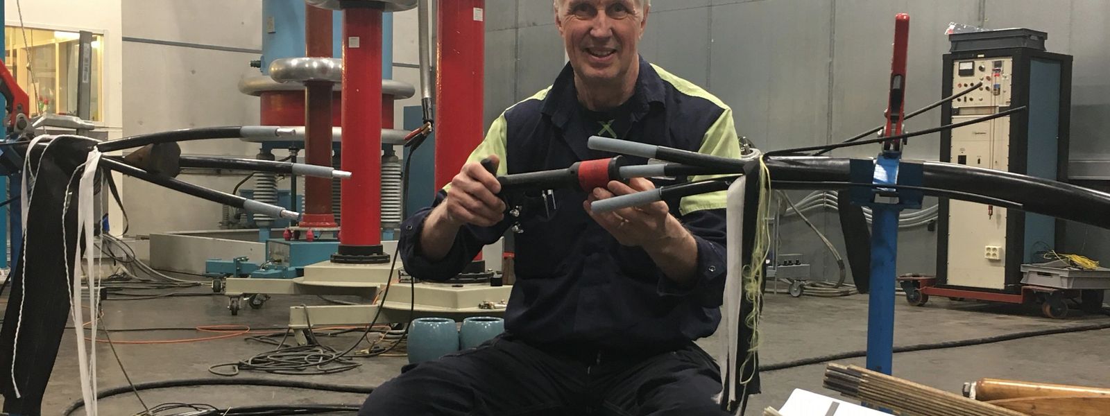 44 år hos kabelfabriken Görans resa från lagerarbetare till chef för