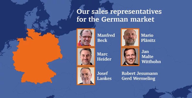 Image of german sales representatives