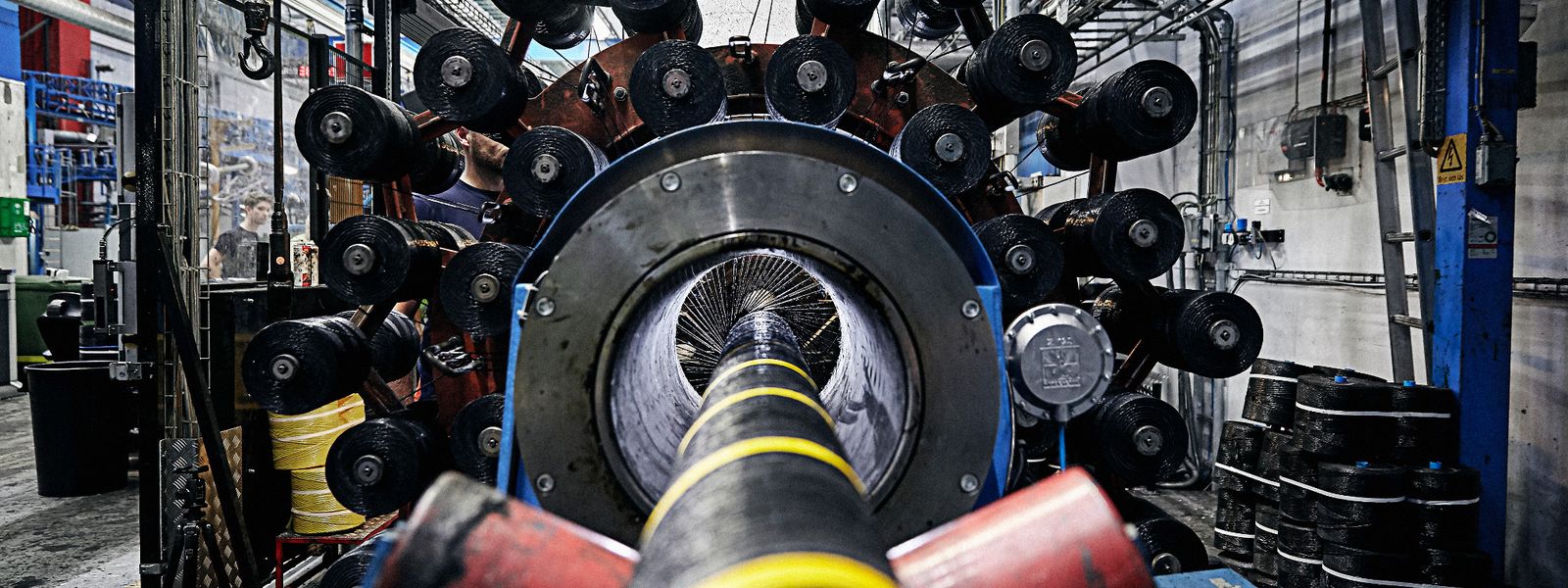 Offshore high voltage cable production at NKT facility in Karlskrona