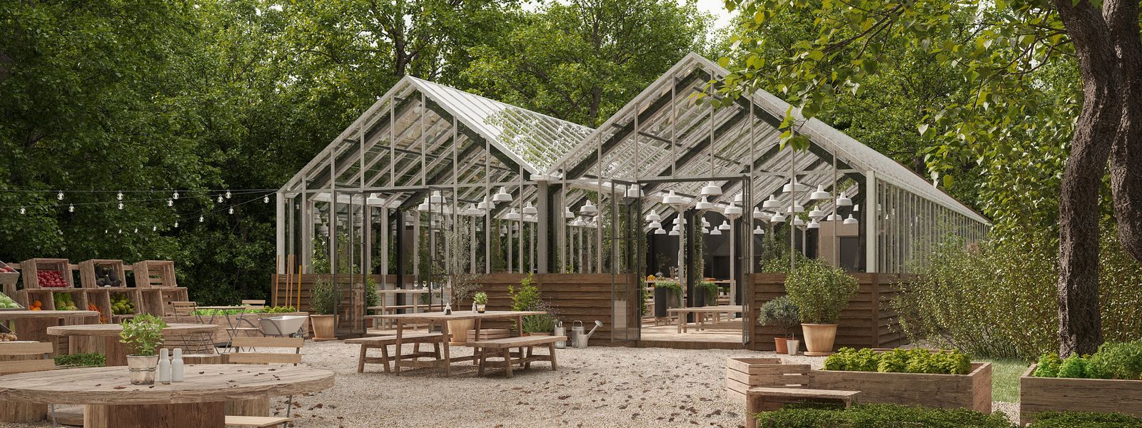 glasshouse in nature