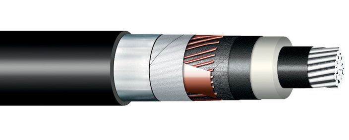 Image of XLPE Al single core cable