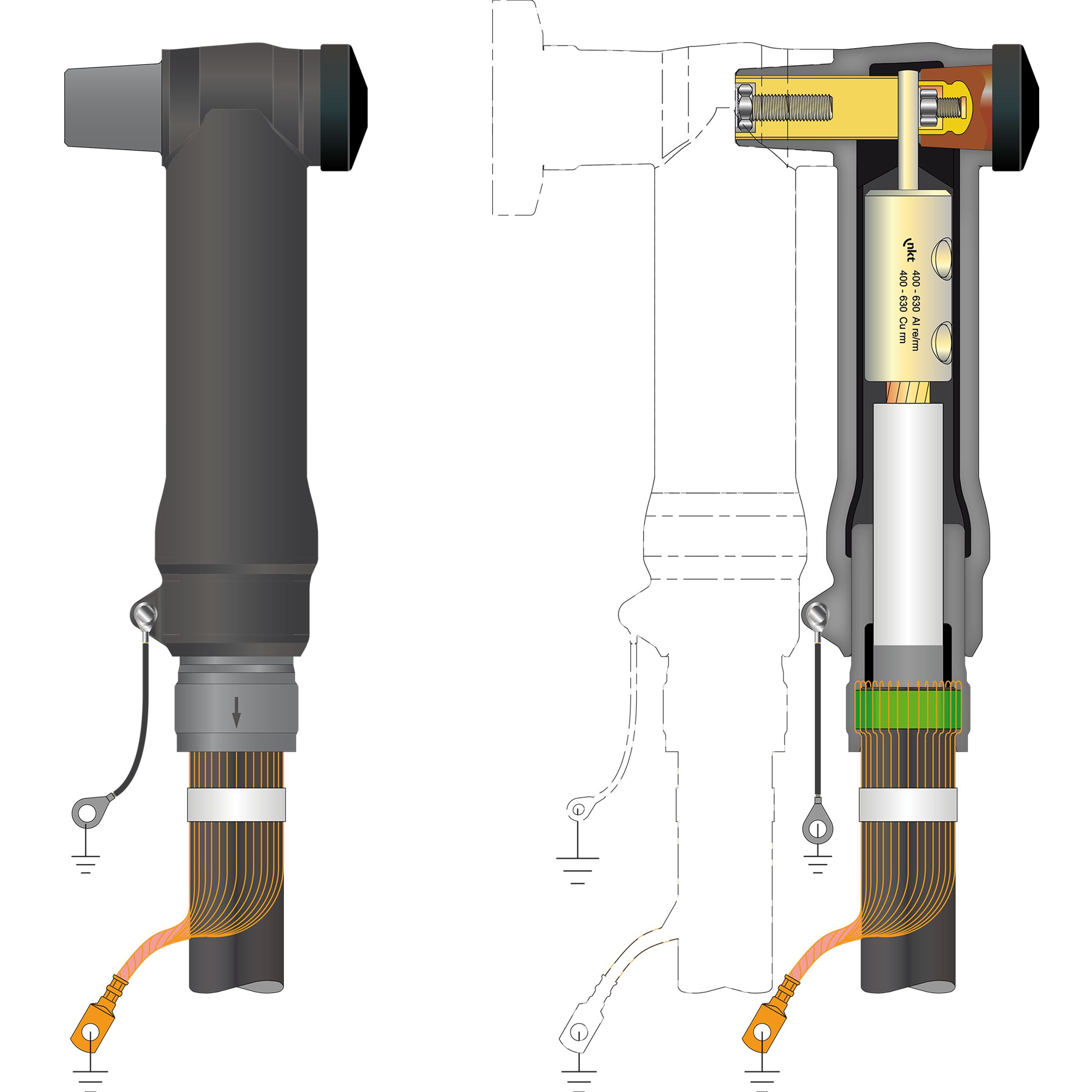 Connectors CC 36-630 (1250) | NKT